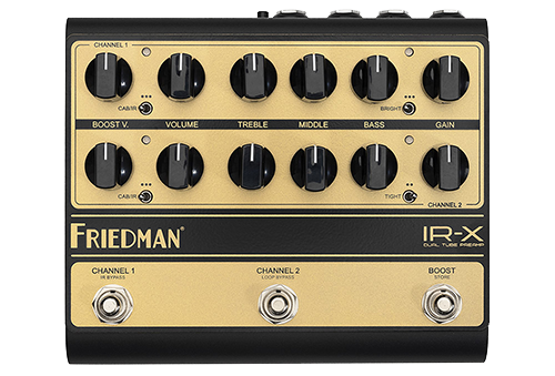 IR-X DUAL TUBE PREAMP