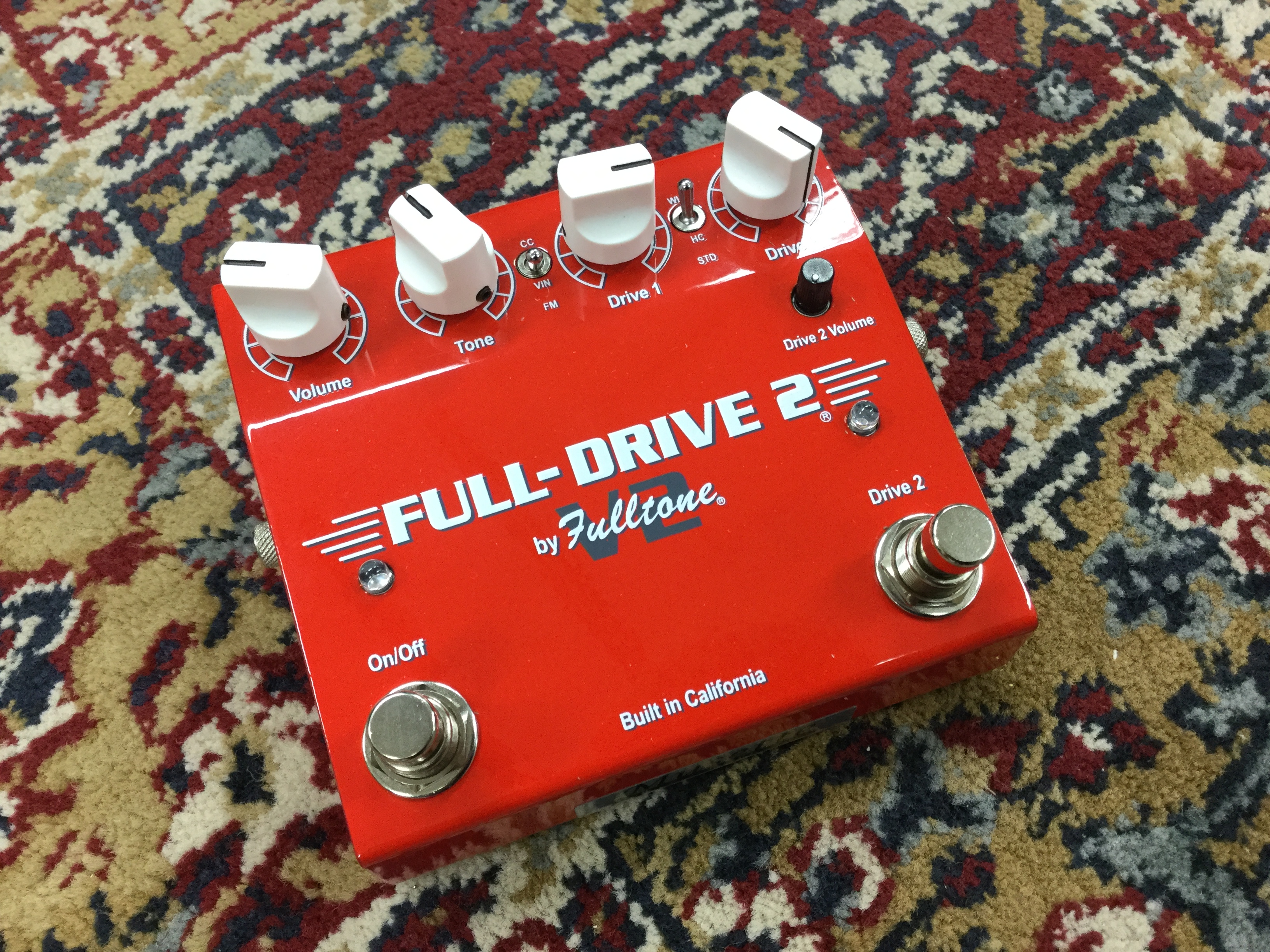 ナチュラルなオーバードライブペダルFulltone Full-Drive 2 V2 ...