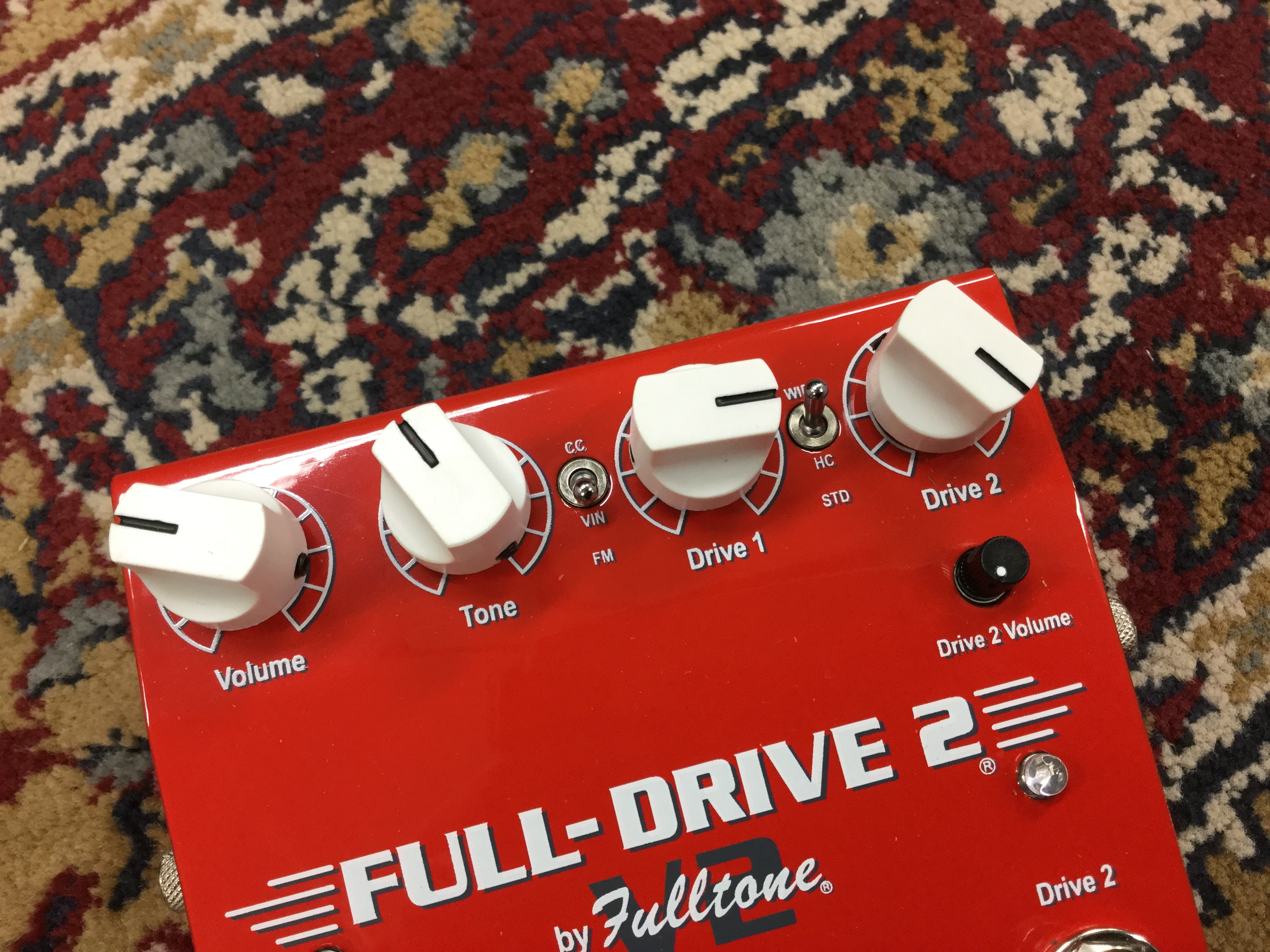 ナチュラルなオーバードライブペダルFulltone Full-Drive 2 V2 ...